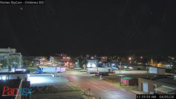 Weather camera view of Childress ISD.