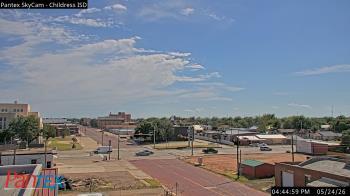 Weather camera view of Childress ISD.