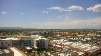 Weather camera view of Chandler Courthouse Plaza.
