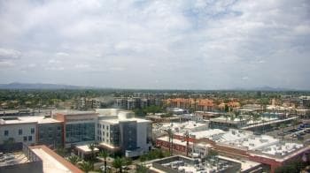 Weather camera view of Chandler Courthouse Plaza.