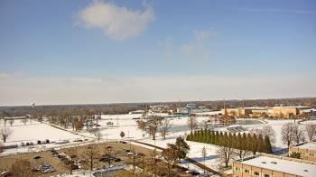 Weather camera view of Eastern Illinois University.