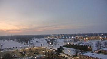 Weather camera view of Eastern Illinois University.