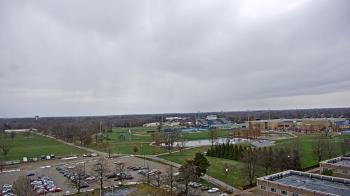 Weather camera view of Eastern Illinois University.
