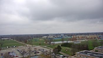 Weather camera view of Eastern Illinois University.