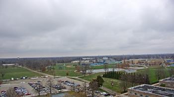 Weather camera view of Eastern Illinois University.