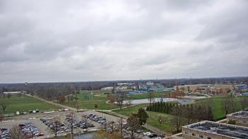 Weather camera view of Eastern Illinois University.