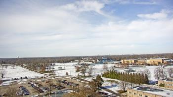 Weather camera view of Eastern Illinois University.