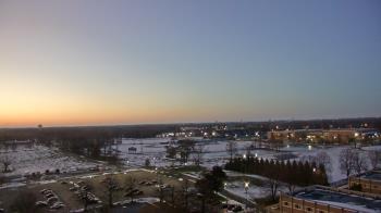 Weather camera view of Eastern Illinois University.