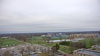 Weather camera view of Eastern Illinois University.