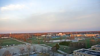 Weather camera view of Eastern Illinois University.