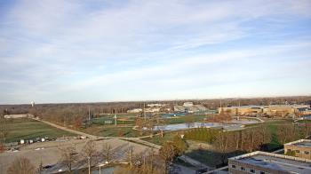 Weather camera view of Eastern Illinois University.