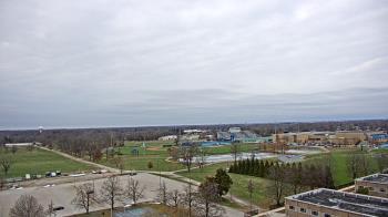 Weather camera view of Eastern Illinois University.