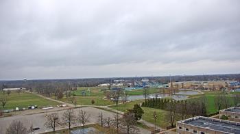 Weather camera view of Eastern Illinois University.
