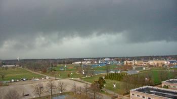 Weather camera view of Eastern Illinois University.