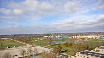 Weather camera view of Eastern Illinois University.