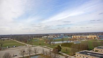 Weather camera view of Eastern Illinois University.