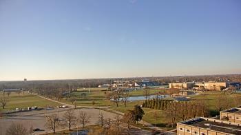 Weather camera view of Eastern Illinois University.