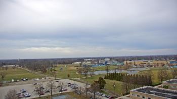 Weather camera view of Eastern Illinois University.