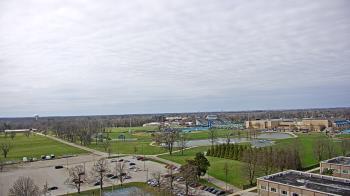 Weather camera view of Eastern Illinois University.