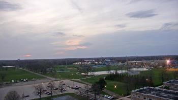 Weather camera view of Eastern Illinois University.