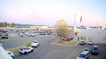 Weather camera view of Scott Clarks Toyota.