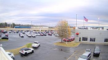 Weather camera view of Scott Clarks Toyota.