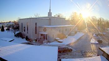 Weather camera view of St. Bridget School.