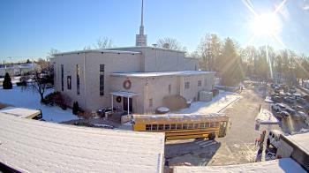 Weather camera view of St. Bridget School.