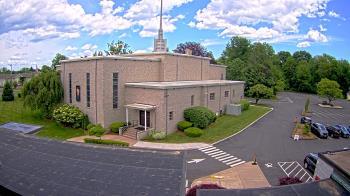 Weather camera view of St. Bridget School.