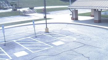 Weather camera view of West Vincent ES.