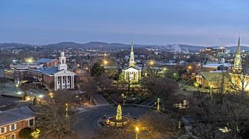 Weather camera view of Kingsport City Hall.