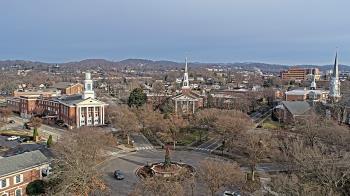 Weather camera view of Kingsport City Hall.