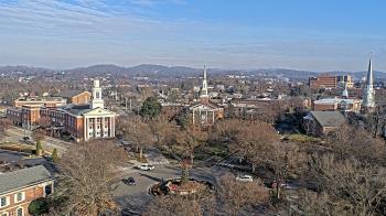Weather camera view of Kingsport City Hall.