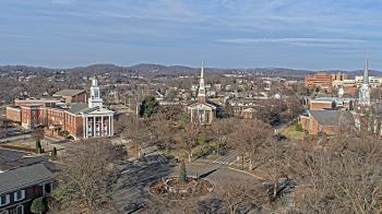 Weather camera view of Kingsport City Hall.
