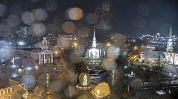 Weather camera view of Kingsport City Hall.