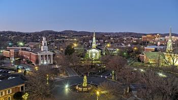 Weather camera view of Kingsport City Hall.