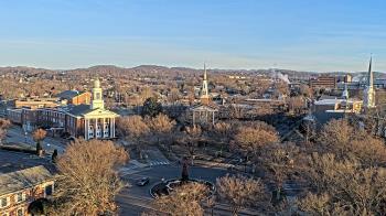 Weather camera view of Kingsport City Hall.