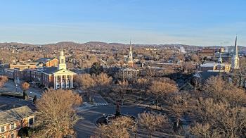 Weather camera view of Kingsport City Hall.