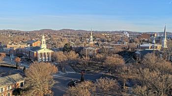 Weather camera view of Kingsport City Hall.