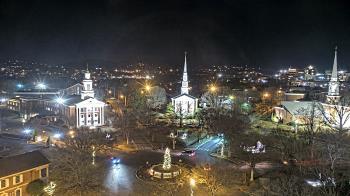 Weather camera view of Kingsport City Hall.
