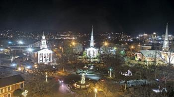 Weather camera view of Kingsport City Hall.