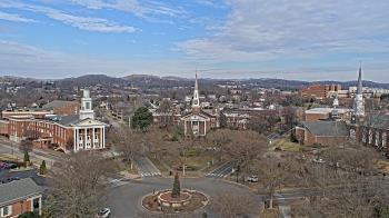 Weather camera view of Kingsport City Hall.