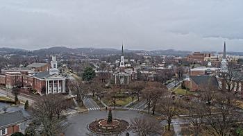 Weather camera view of Kingsport City Hall.