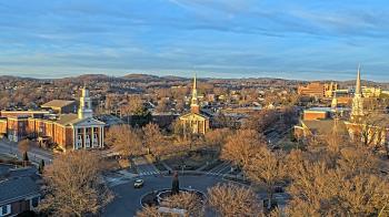 Weather camera view of Kingsport City Hall.