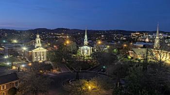 Weather camera view of Kingsport City Hall.
