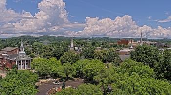 Weather camera view of Kingsport City Hall.