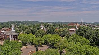 Weather camera view of Kingsport City Hall.