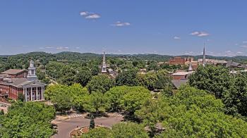 Weather camera view of Kingsport City Hall.