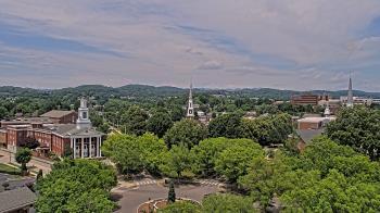 Weather camera view of Kingsport City Hall.