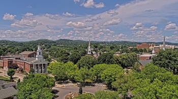Weather camera view of Kingsport City Hall.